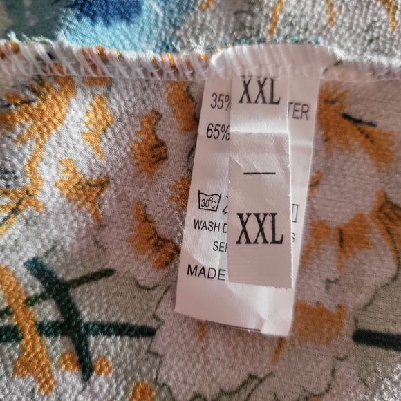 Floral Maxi Wrap Dress - Green - Picture 7 of 8